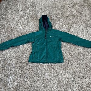 Columbia Green Thermal Hooded Jacket